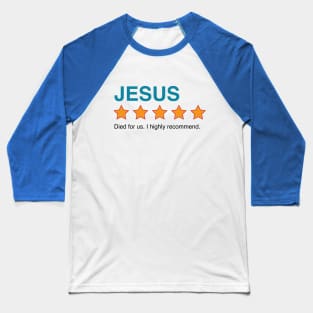 Jesus Review Baseball T-Shirt